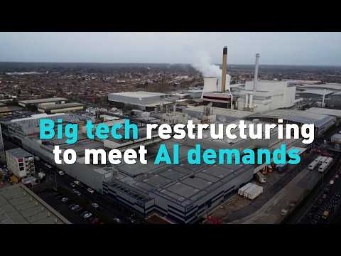 Big tech restructuring to meet AI growth demands
