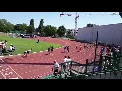 Champion de France InterClub Tour One women 800m. Cynthia Anais of Saint Dennis Emotion 2’05“7