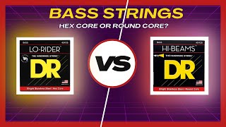 Video thumbnail for Bass strings: Hex Core or Round Core? - DR Lo Rider vs DR Hi Beams by Paul Del Bello