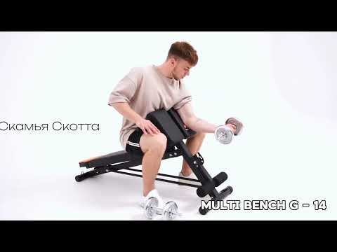 Силовая скамья Alpin Multi Bench G-14