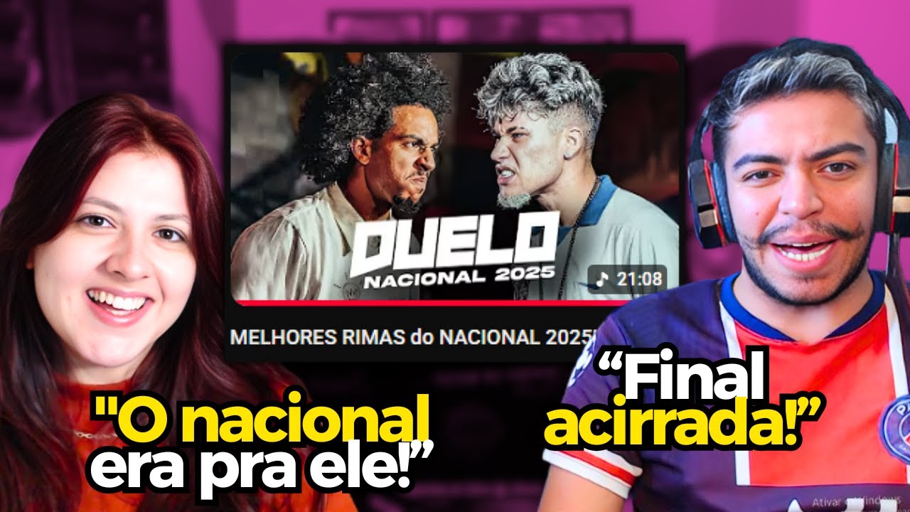 MELHORES RIMAS do NACIONAL 2025! | REACT