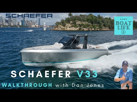 2022 Schaefer V33 - Walkthrough dieses Med Day Boat mit Dan Jones