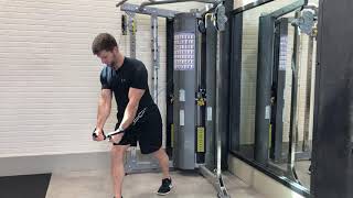 Cable Bent Over Chest Fly exercise video thumbnail
