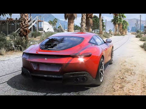 GTA 5 Insane Realistic Reflection Enhancement With Remastered Weather Showcase On RTX4090 4K60FPS