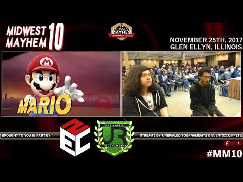 Midwest Mayhem 10 TOP 64 WR2: Dan (Mario) vs. Ned (Cloud)