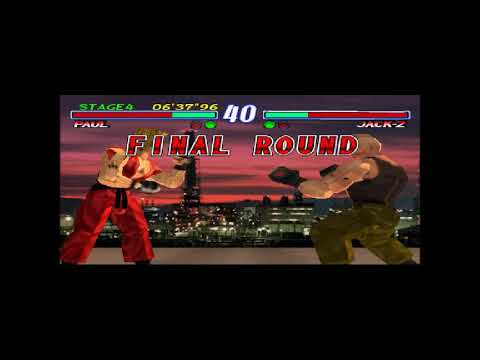 Tekken 2 (PSX)- Paul Phoenix Playthrough