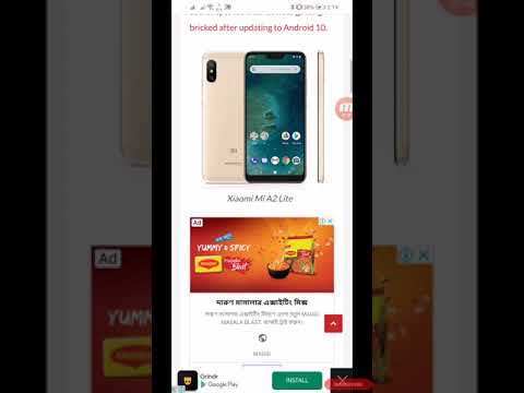 Xiaomi Mi A2 Lite Bugfix Update March,2020