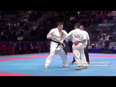 2 KWU WC Final -95 Maslennikov Nikolai (Russia) - Shoki Shimizu (Japan, aka)