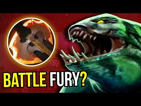 CARRY TIDE HUNTER - Battlefury + Mjollnir NEW META 7.07 Dota 2 | Upside Down 34