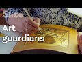 Restoration Of Works Of Art Of Cathedral St Basil SLICE