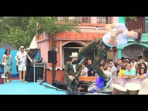 Cuban Brothers - Hyde Park 2015 - acrobatic and funny as....