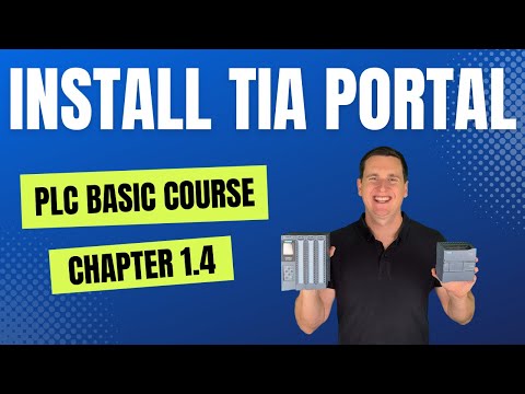 PLC Basic Course 1.4 | Install TIA Portal | Learn PLC Programming in TIA Portal