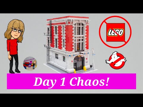 Sorted & Ready: A Replica of the LEGO Ghostbusters Firehouse Headquarters
