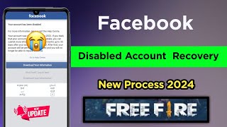 Your Account Has been Disabled Facebook How To Recover Disabled Facebook Account 2024