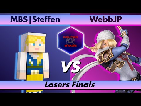 Center Stage #11 - MBS Steffen (Steve) vs WebbJP (Sheik) - Smash Ultimate SSBU