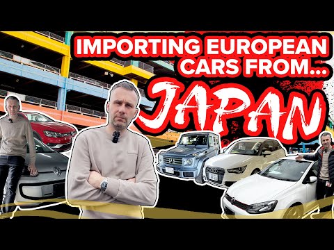 Bidding on pristine European cars at a JAPANESE car auction