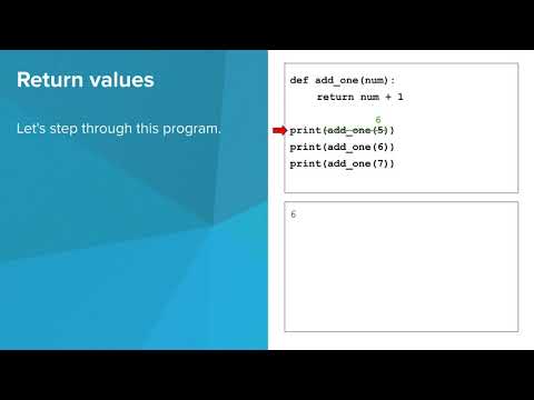 Intro Python Functions And Return Values