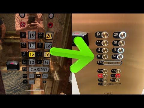 (MOD IN PROGRESS) Dover Traflomatic 4 Low/Mid Rise Elevators @ Bellagio Resort, Las Vegas, NV