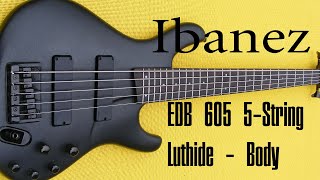Video thumbnail for Ibanez Ergodyne EDB 605 Bass quick check by Bauer Studio