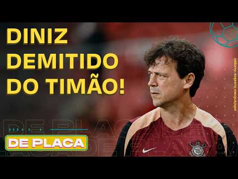 INTER VENCE E AUMENTA CRISE NO TIMÃO; DINIZ DEMITIDO; CRUZEIRO 2X0 SÃO PAULO | De Placa 08/10/26