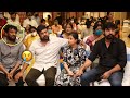 Chiranjeevi And Srikanth Consoles Uttej And His Daughter At Actor Uttej Wife Padma Condolence Meet