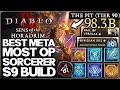 Diablo 4 New Best OP BILLION DAMAGE Sorcerer Build Season 9 Meta Hydra Ice Shards Combo Guide