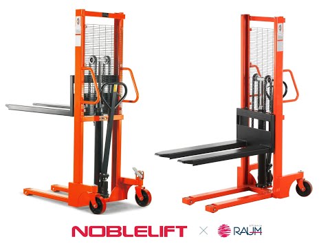фото штабелер гидравлический noblelift sfh 1025 0