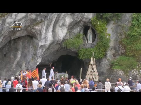 Chapelet du 14 juillet 2020 à Lourdes