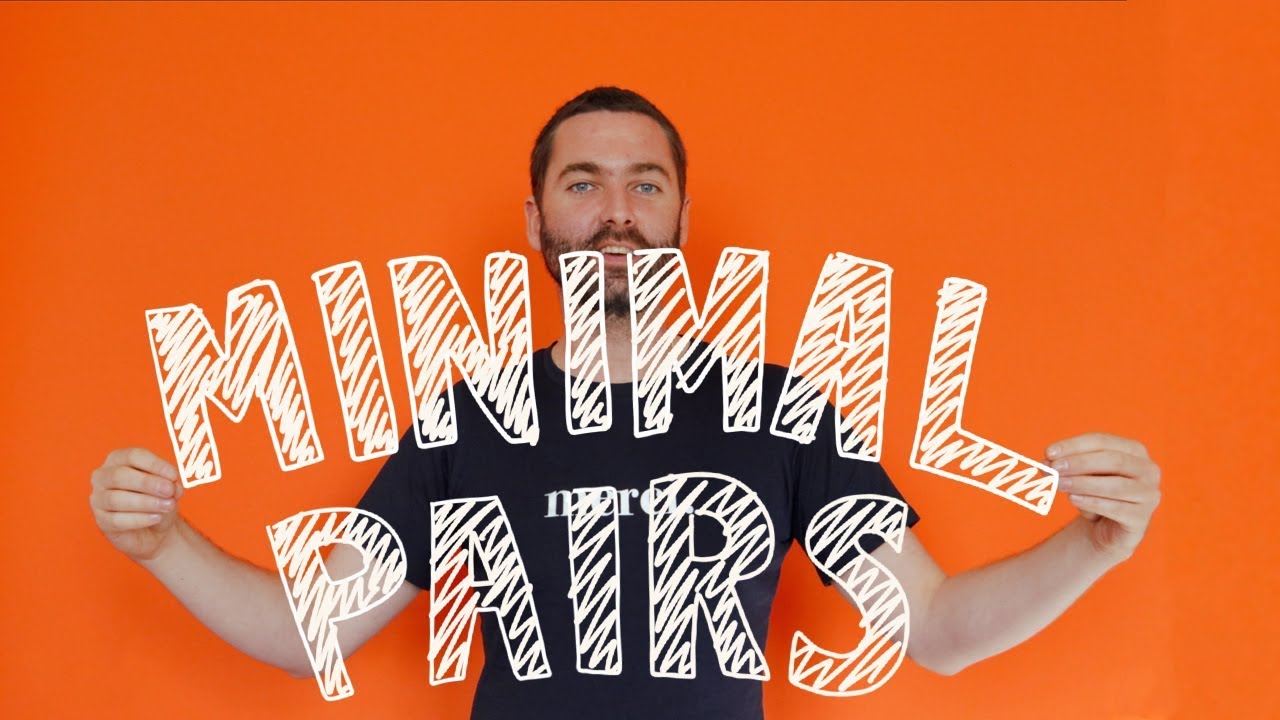 Mini English lessons: Minimal pairs