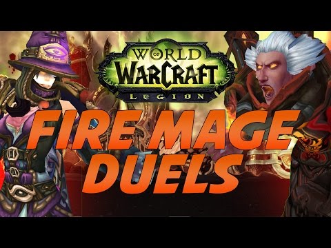 Hansol and Cartoonz Fire Mage Duels in Legion Alpha