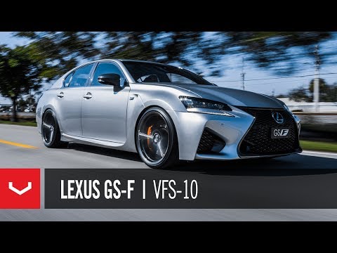 Lexus GS F | "V-8 Life" | Vossen Hybrid Forged VFS-10