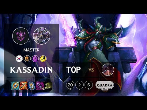 Kassadin Top vs Akali - KR Master Patch 10.21