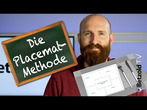Die Placemat-Methode | Betzold