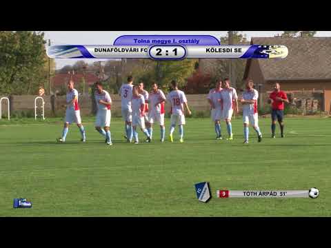 DUNAFÖLDVÁRI FC  - KÖLESDI SE   2 - 3 (1 - 1)