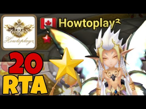 Howtoplay² | Destroys Enemys in 20 ⭐ RTA! - Summoners War