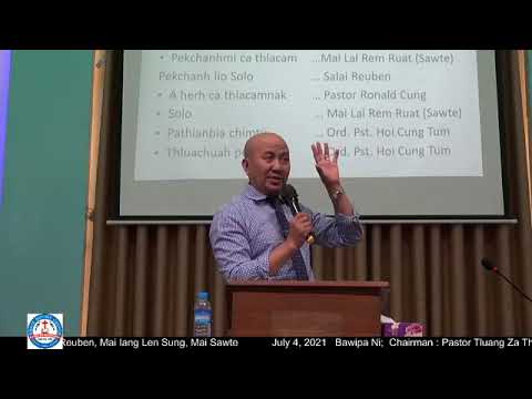 Pastor Te Le Evangelist Te Nunnak Hmang In Bawipa Nih A Kan Auh - Ordained Pastor. Hoi Cung Tum