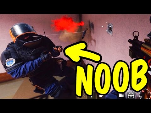 A Noob's Road to Glory - Rainbow Six Siege Funny Moments & Epic Stuff