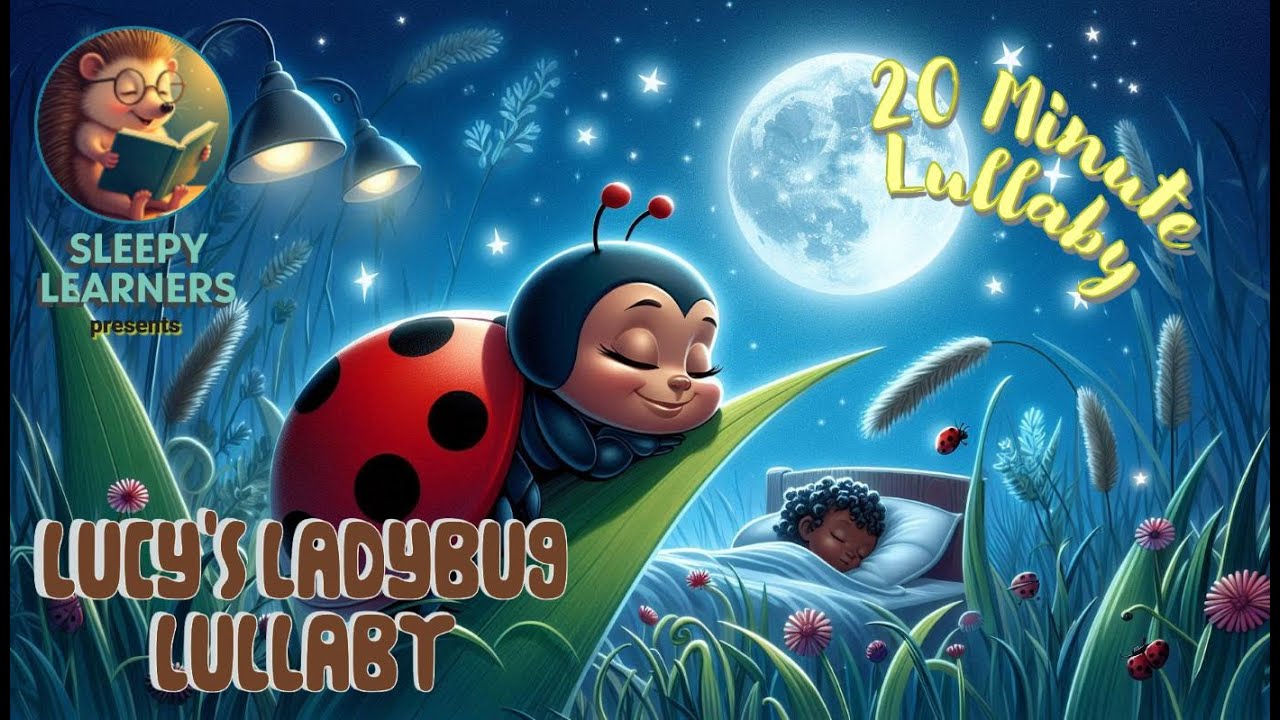 Lucy's Ladybug Lullaby - 20 min Sing Along Sleep Lullaby Read Aloud Bedtime Story Book
