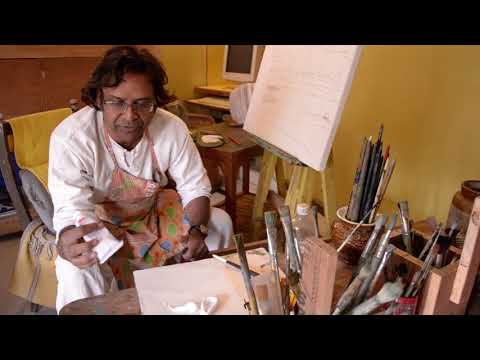 Excerpt from an interview in India & an 'Oil-Demo'