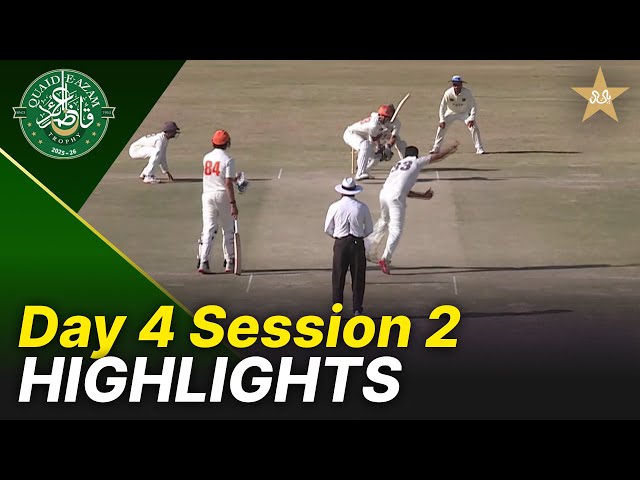 2nd Session Highlights | Islamabad Region vs FATA Region | Day 4 | QeAT 2025-26 | PCB | M2P1S