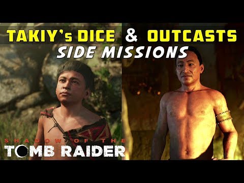 Find Takiy's Dice & Seek Out the Outcasts (The Hidden City Side Mission) - SHADOW OF THE TOMB RAIDER