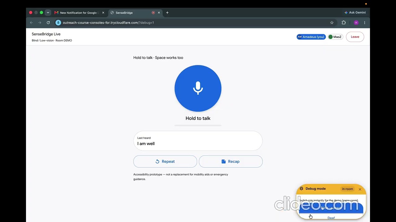 SenseBridge project preview