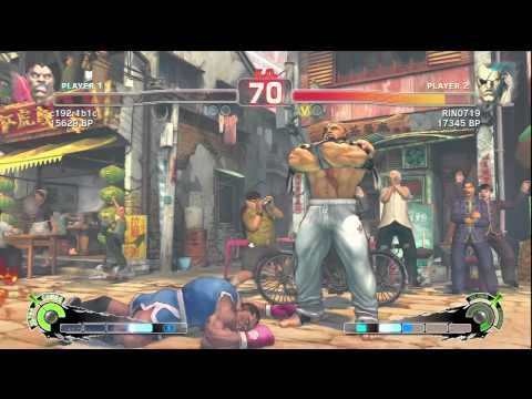 SSF4: c192r1b1c (Boxer) VS RIN0719 (Sagat)