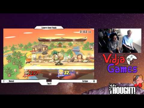 Nomad (Fox) Vs. Enrique (Lucas) - Smash 4 LSF