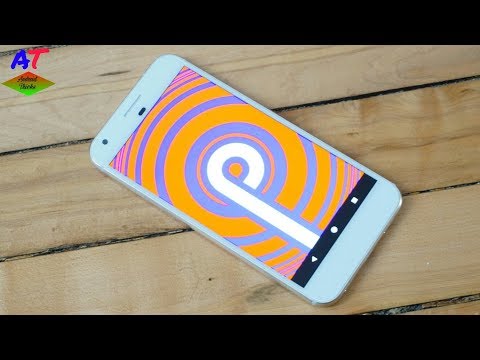 Android P is Booted On Moto Z.