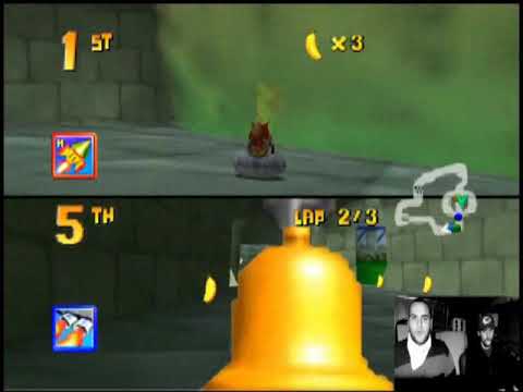 NiPHTy and I play Diddy Kong Racing Boulder Canyon