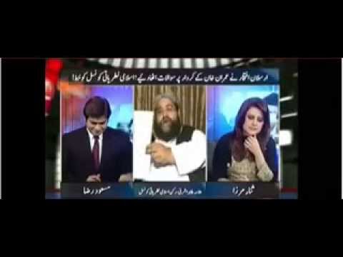 Maulana Tahir Ashrafi appeared drunk in TV Show