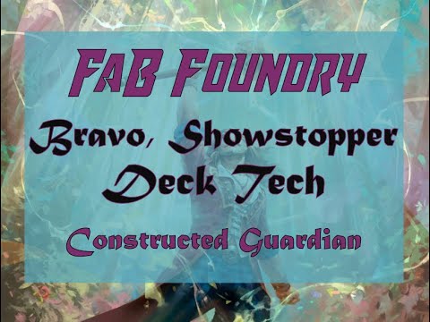 Bravo Deck Tech - Constructed Guardian - Flesh & Blood TCG - FaB Foundry