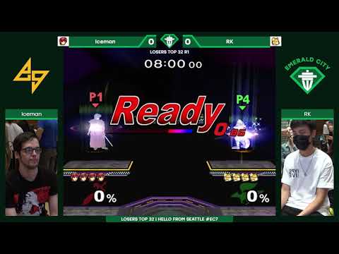 EC7: Losers Top 32 — RK (Fox) vs. Iceman (Marth) — SSBM