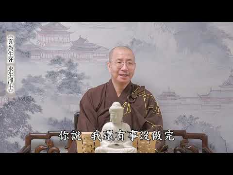 佛七開示 - 真為生死 求生淨土